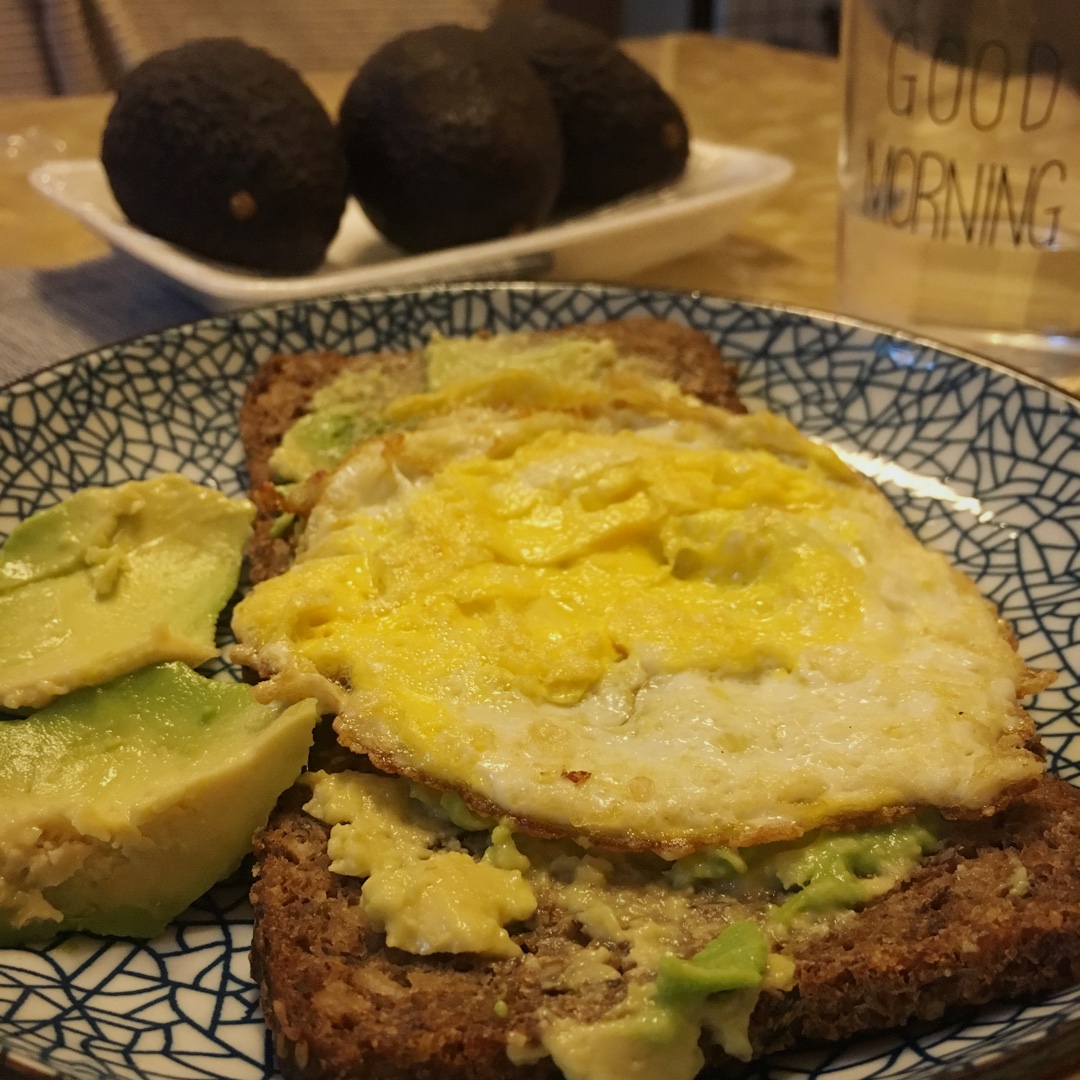 牛油果鸡蛋吐司 Avocado French toast with eggs