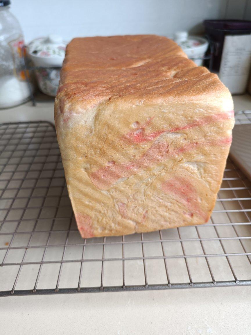 超软拉丝牛奶吐司🍞一次发酵