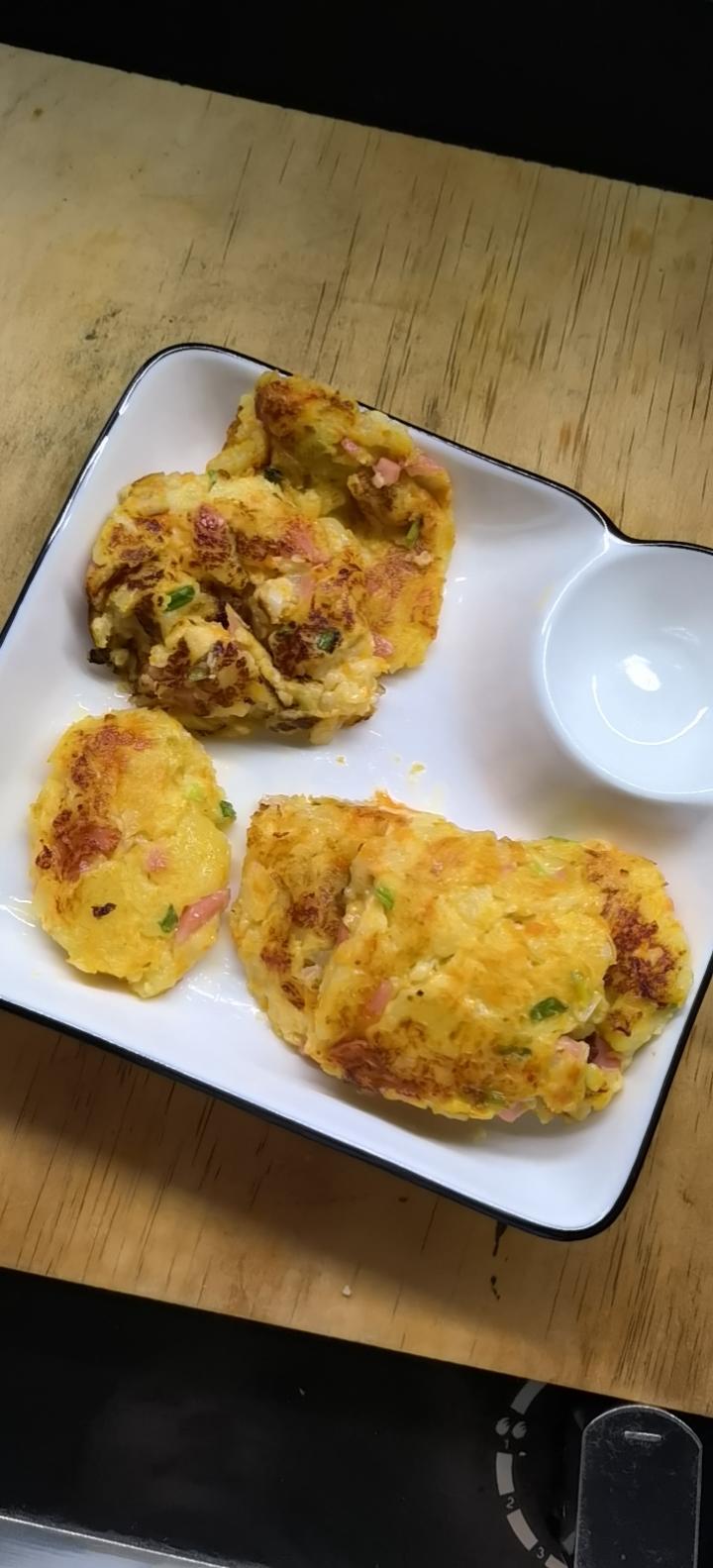 免揉面💕外酥里嫩巨好吃的土豆饼❗️