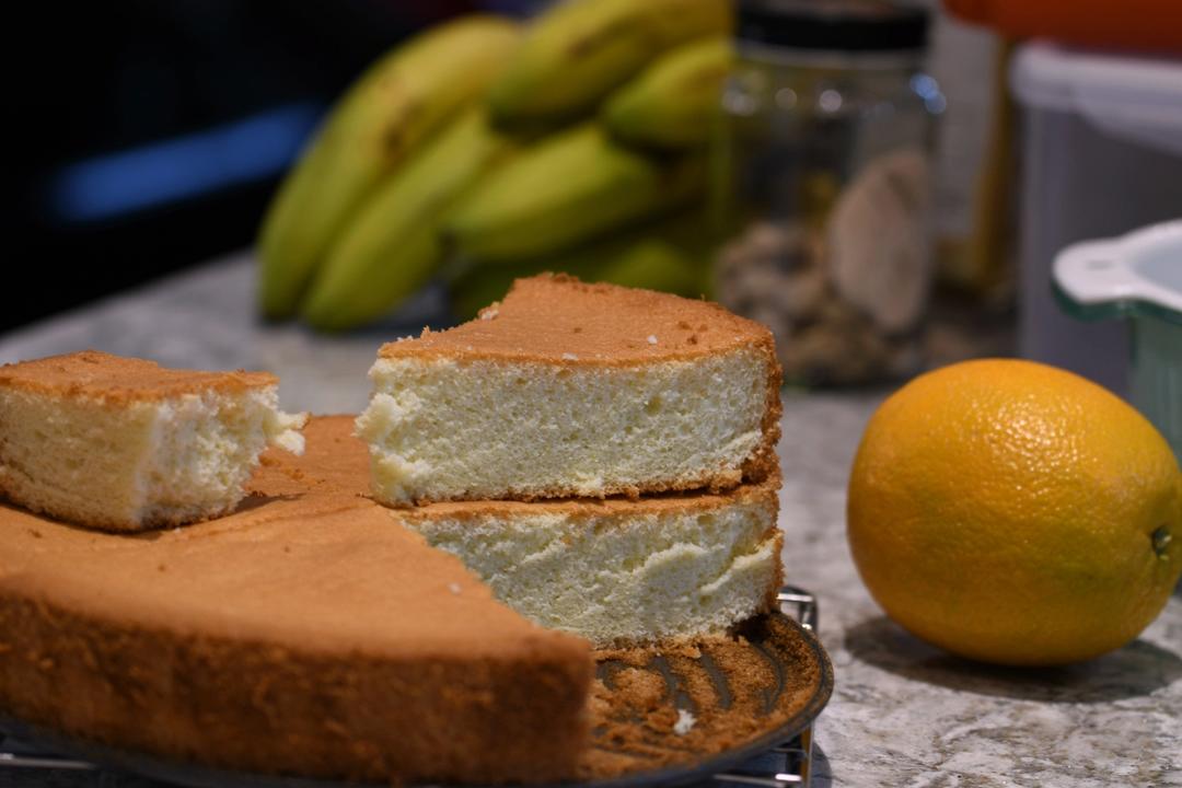 戚风蛋糕（风炉版）最好吃的蛋糕