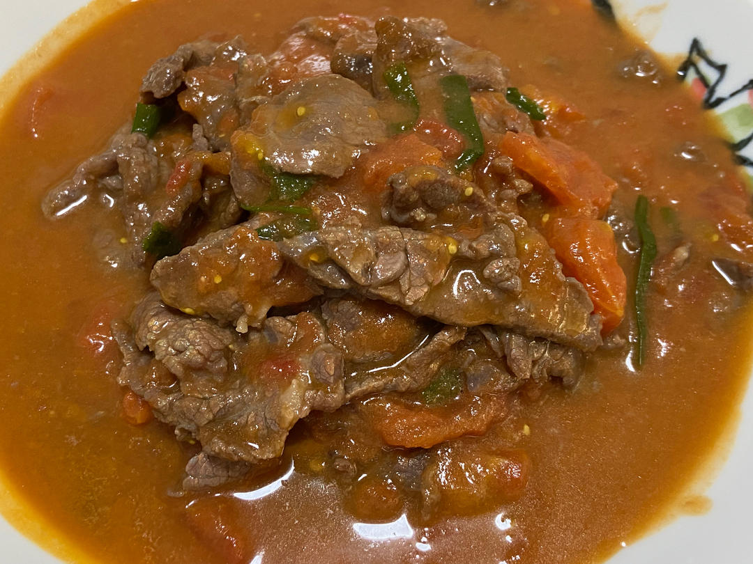 再挑食的孩子都喜欢吃的番茄炒牛肉