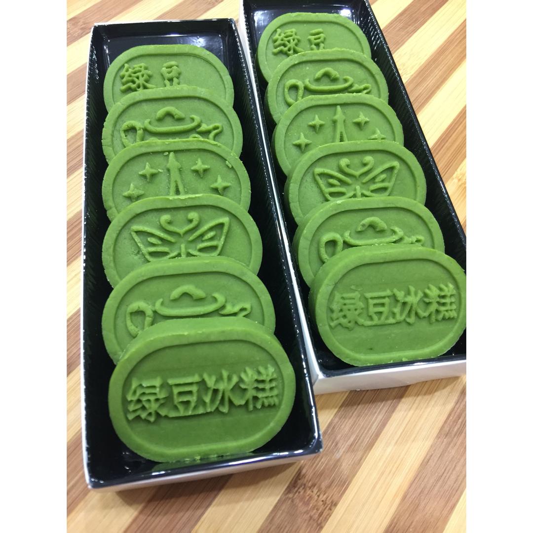 口感细腻顺滑的绿豆糕