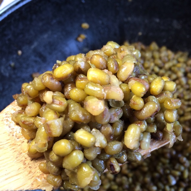 简单两步轻松做健康美味的蜜豆