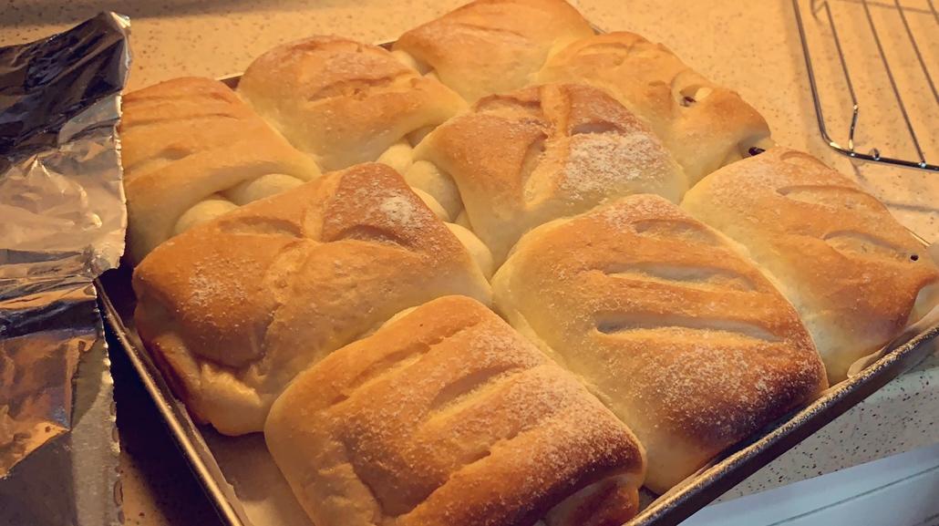 软到不知所措的牛奶卷