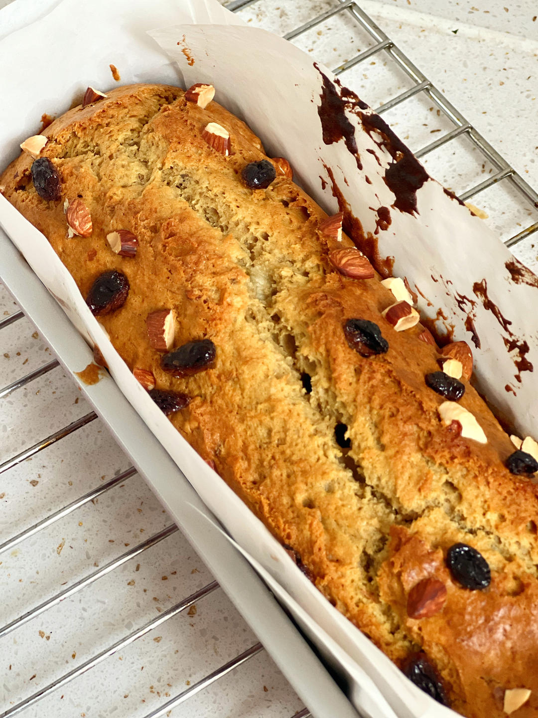 美国星巴克Starbucks经典蛋糕：Banana Bread香蕉核果蛋糕