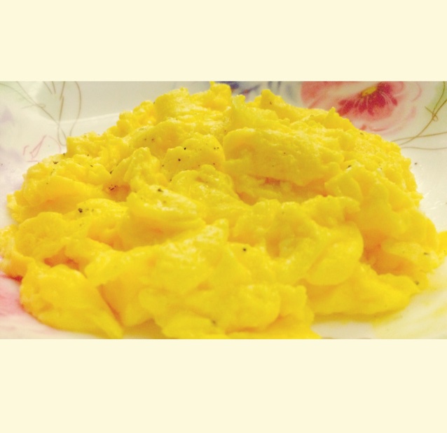美式炒蛋 scrambled eggs