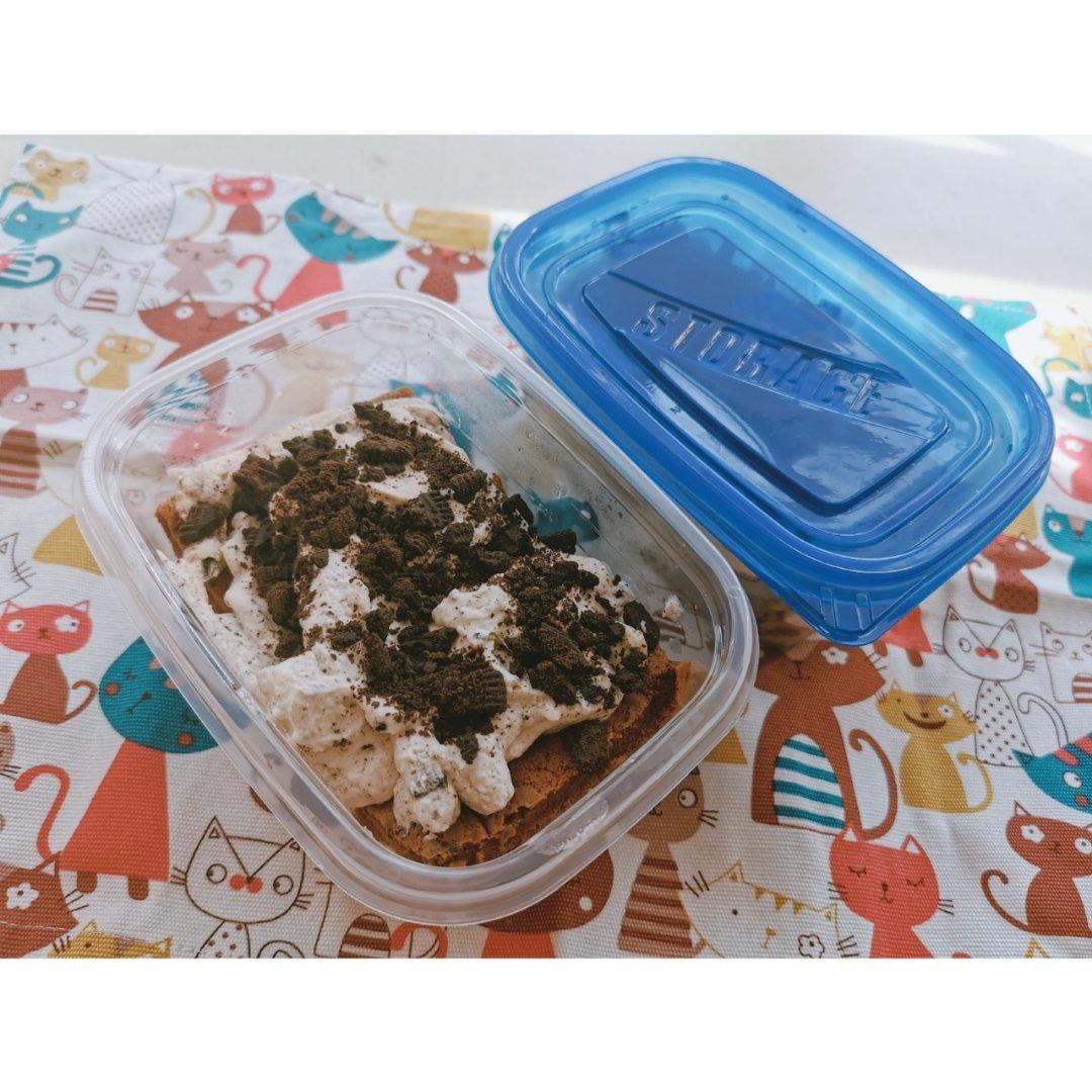 低糖不腻的奥利奥咸奶油蛋糕盒子