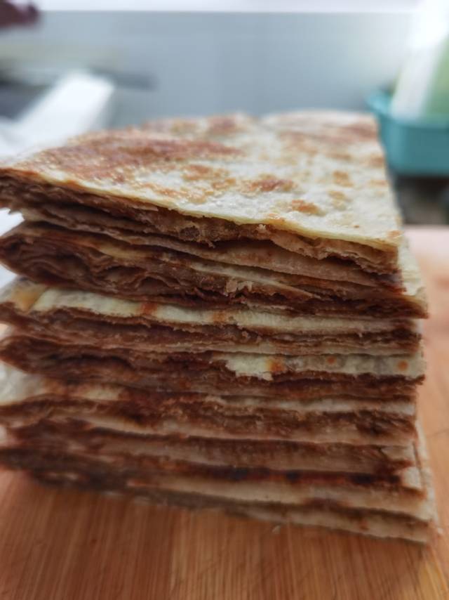 老北京麻酱红糖饼