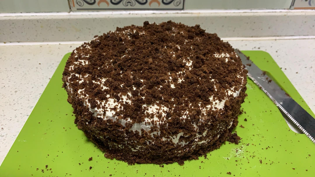 巧克力戚风蛋糕
