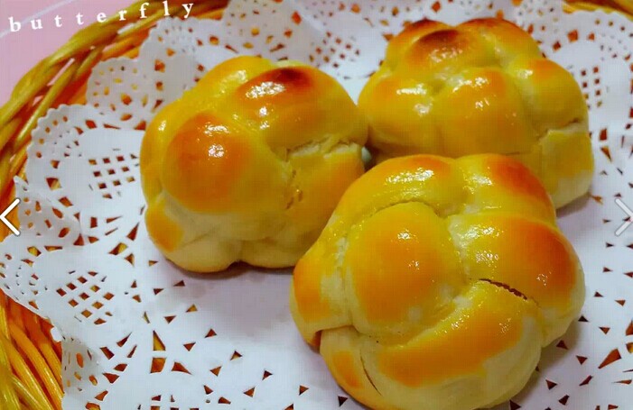 の★吉祥如意绣球面包★の
