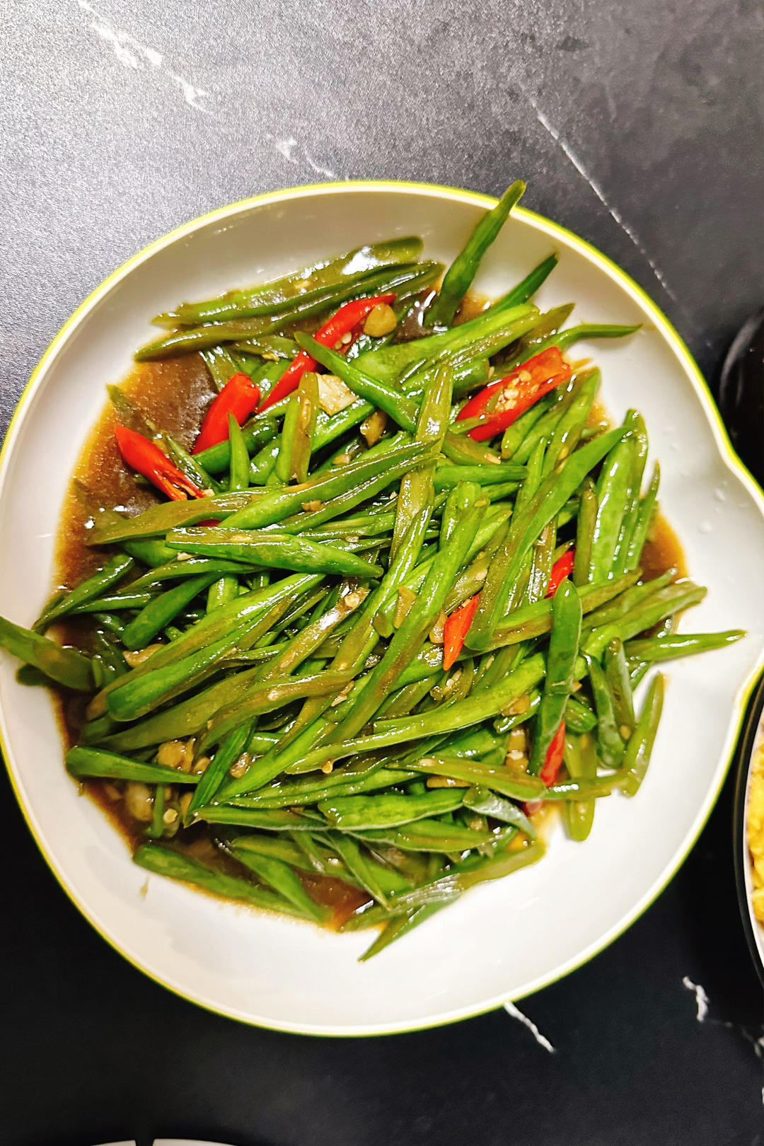 超级下饭的家常菜～清炒四季豆