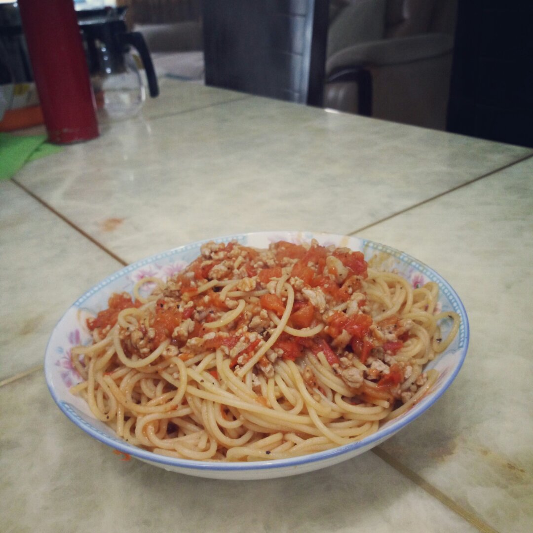 意大利茄汁肉酱面 Spaghetti Bolognese