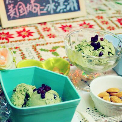 日式抹茶冰淇淋