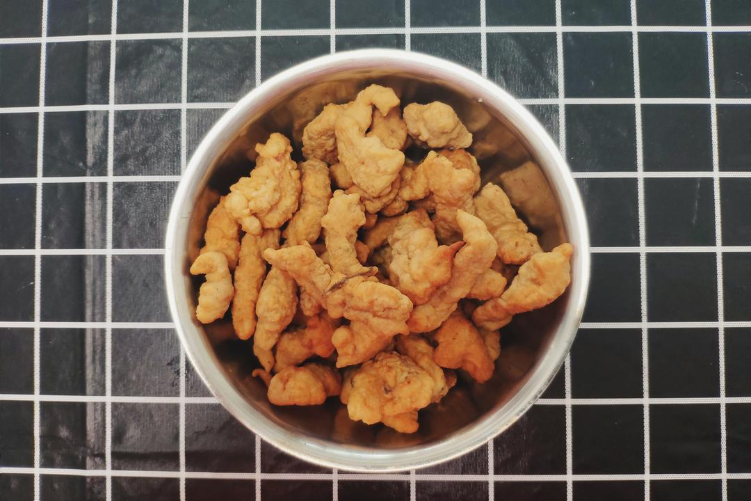 在家也能炸酥肉