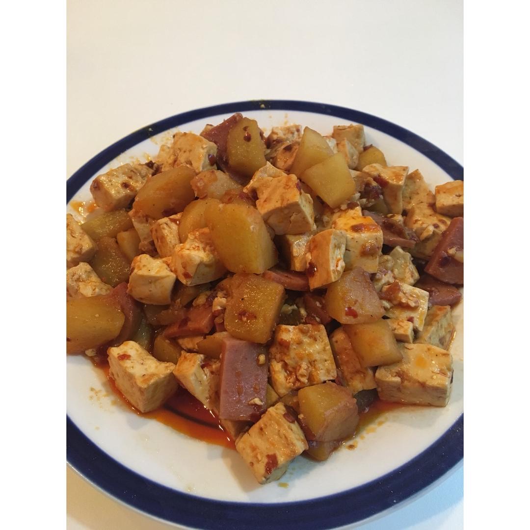 自制版土豆炖豆腐