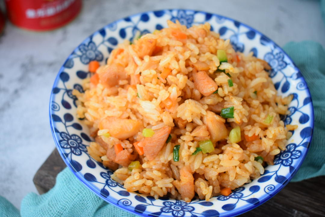 奥尔良鸡肉炒饭