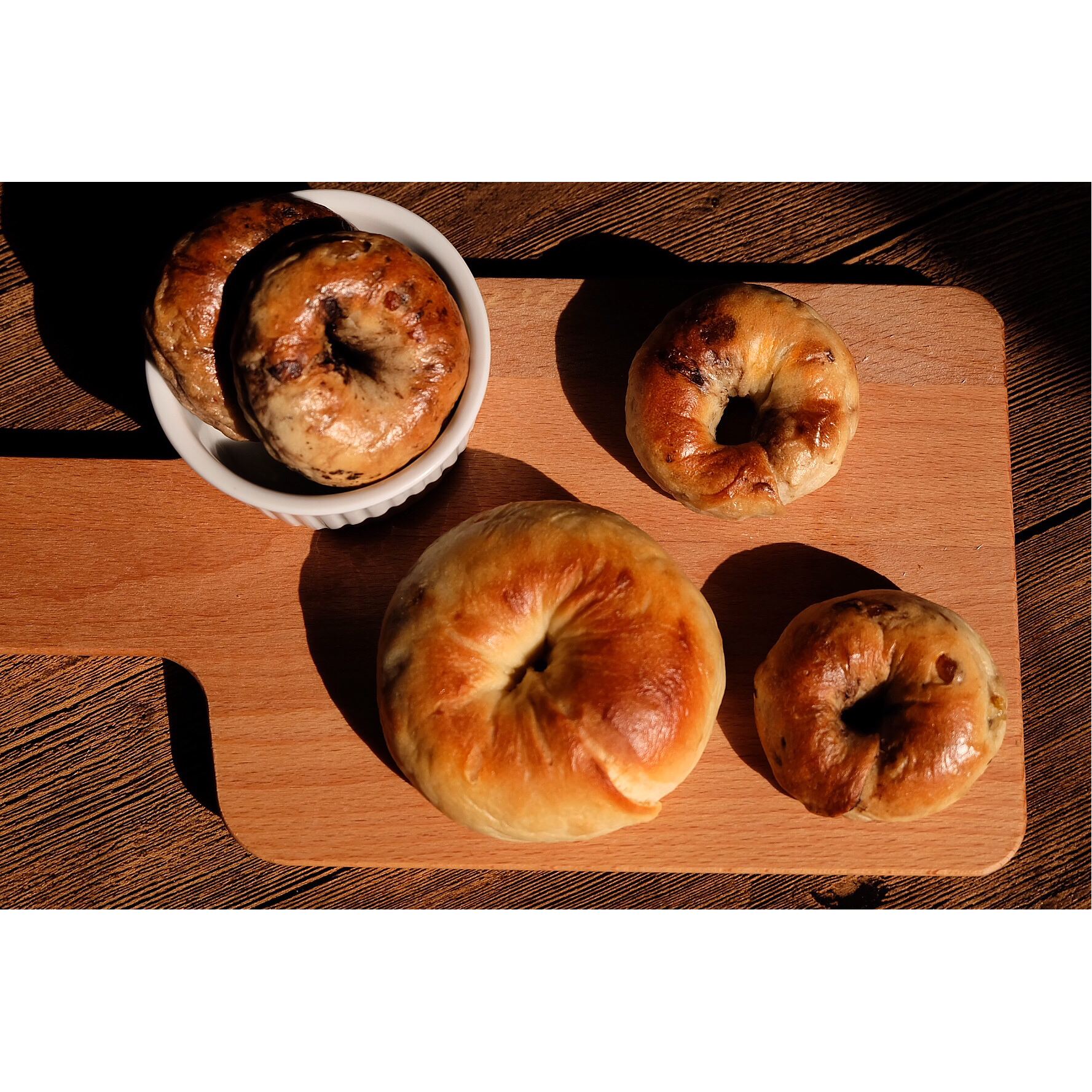 贝果牛油果鸡蛋拌一拌