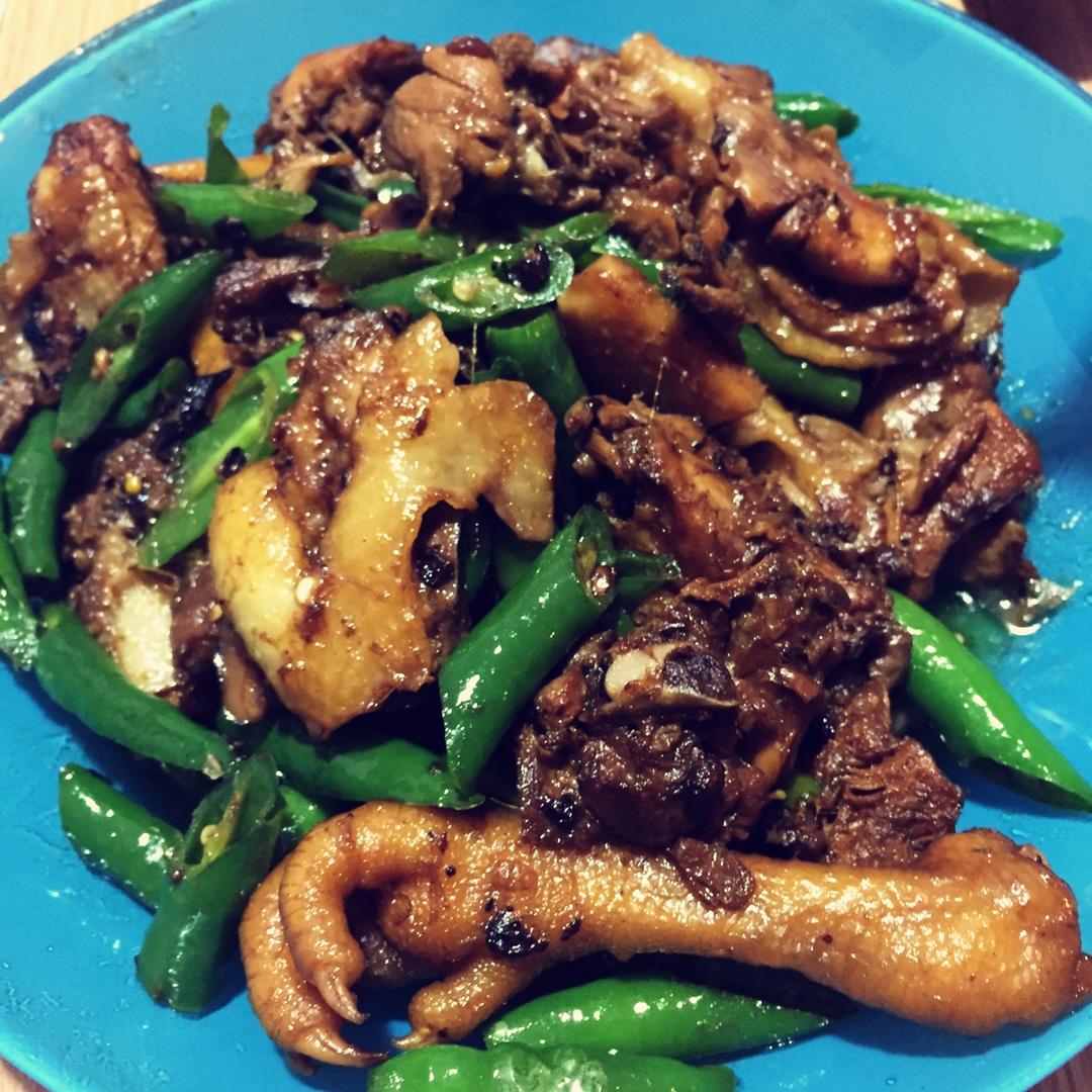 辣椒炒鸡（临沂家常）