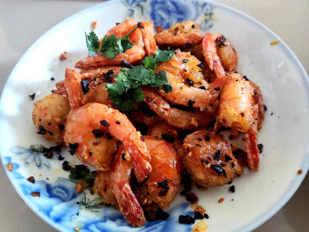 椒盐虾（超香酥）超简单版