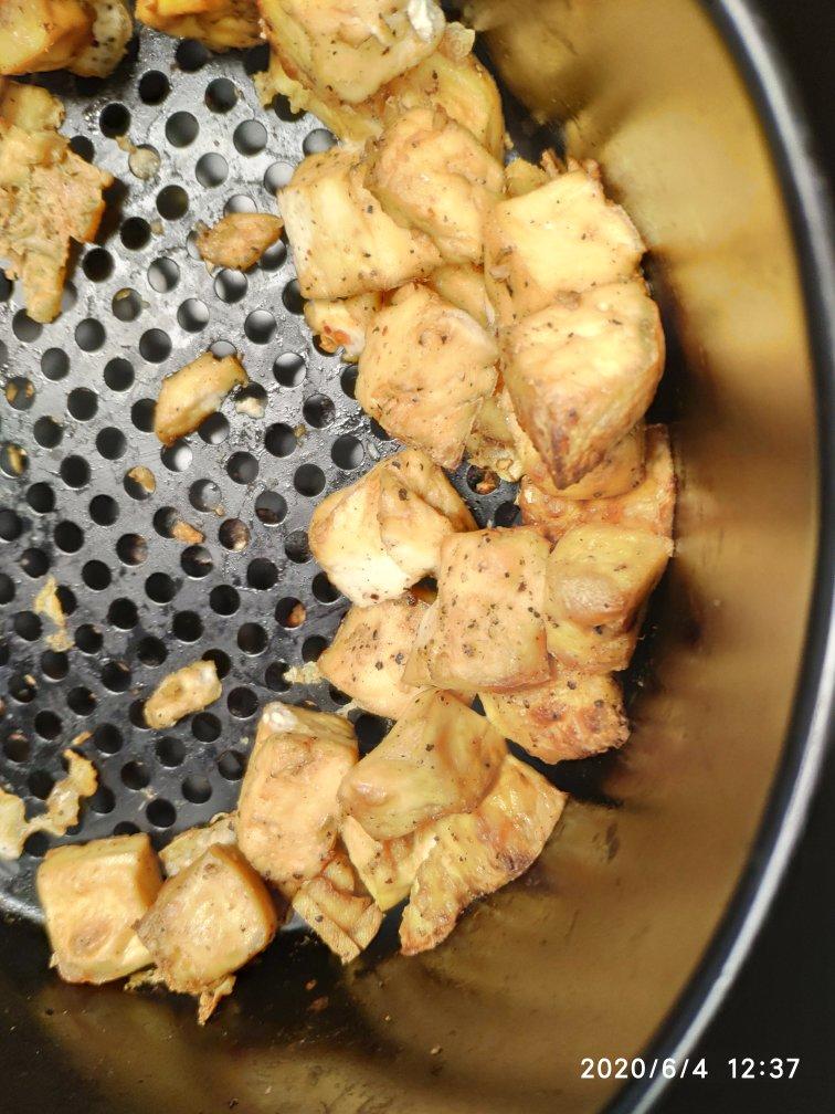 低油低脂 外脆里嫩的烤豆腐|Crispy Tofu