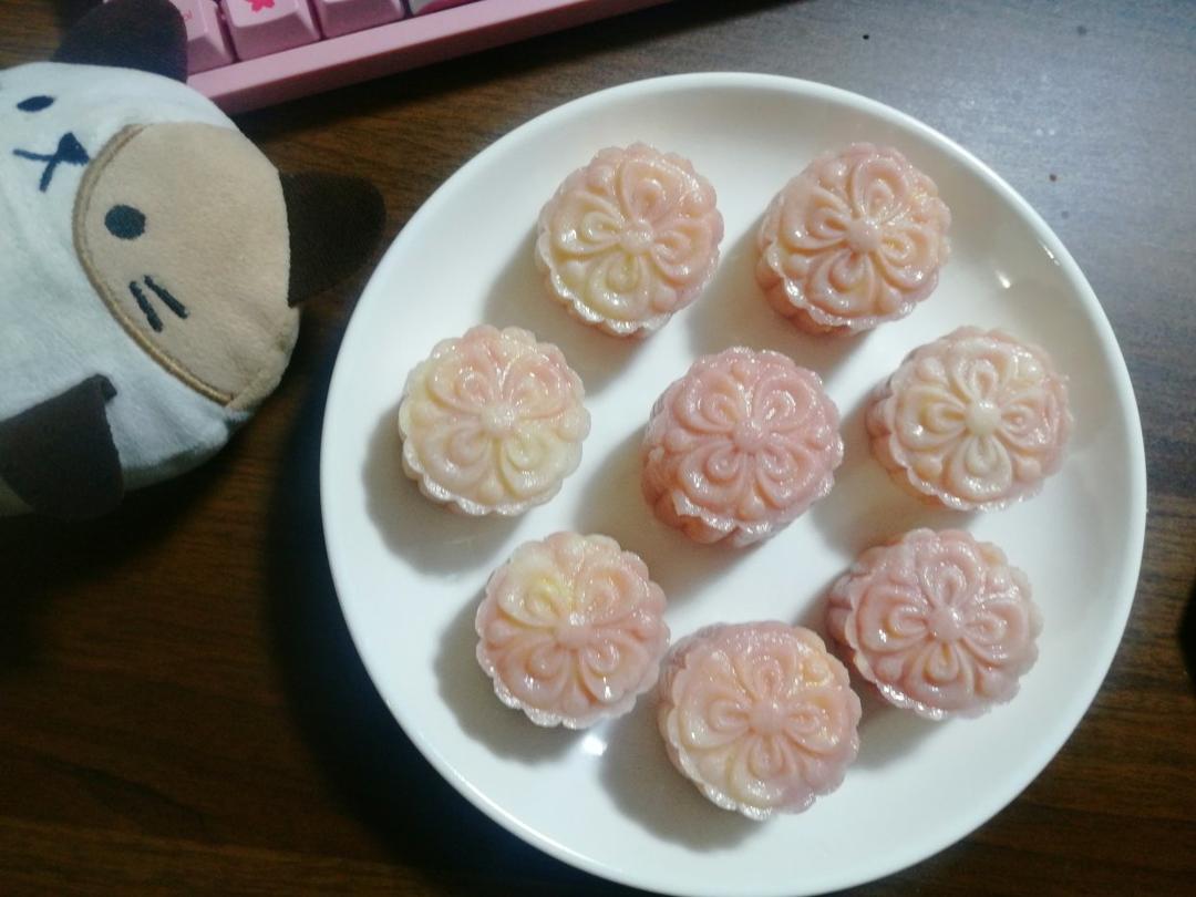 冰皮月饼(奶黄馅)