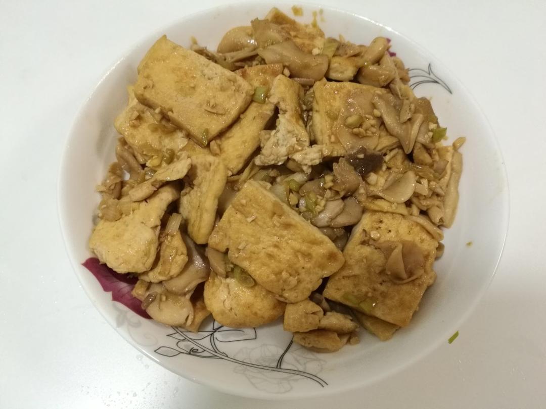 香煎豆腐杏鲍菇