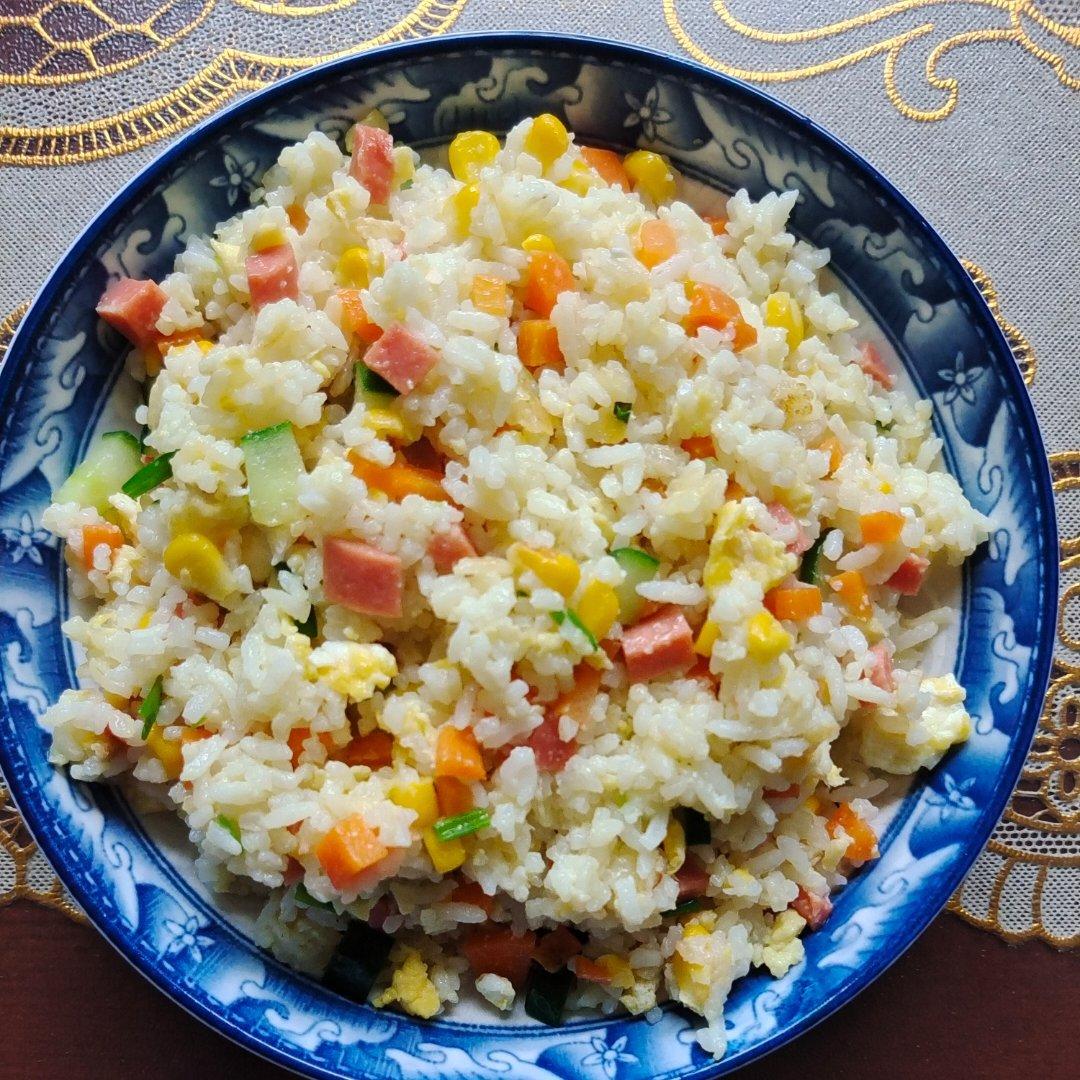 扬州炒饭（剩饭变美食，从此不剩饭）