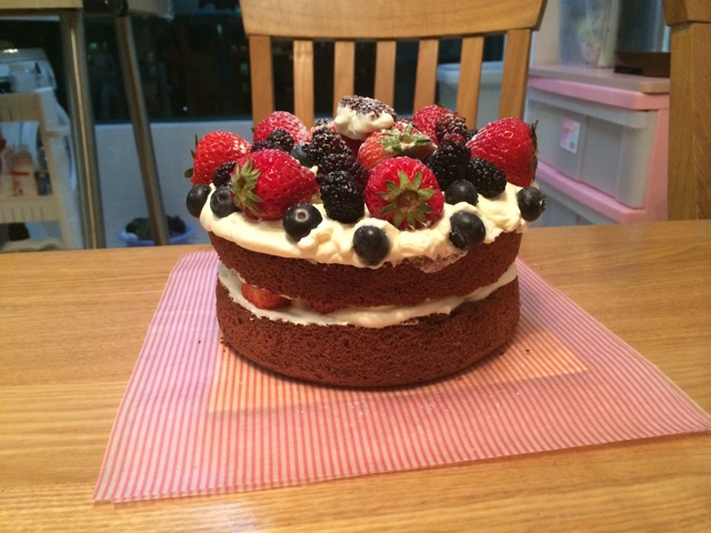 巧克力戚风蛋糕