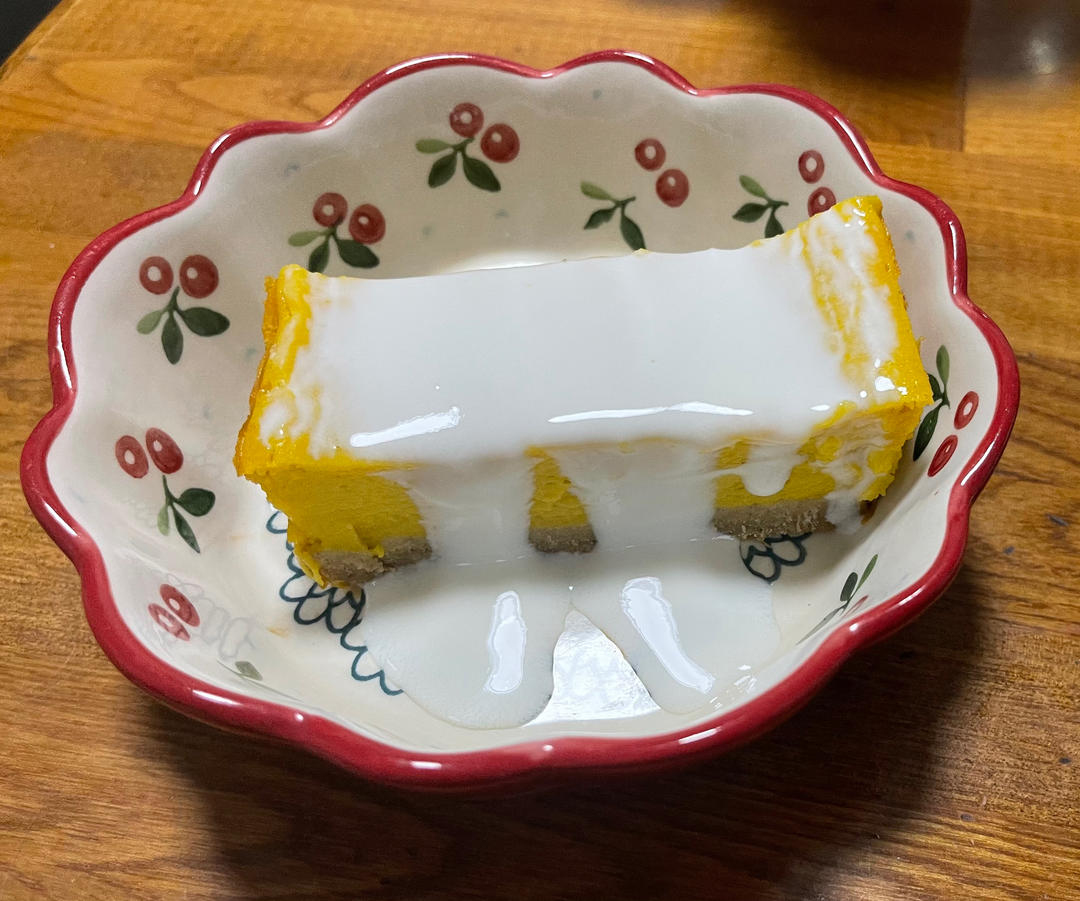 复刻日料店招牌日式南瓜挞‼️低脂美味‼️