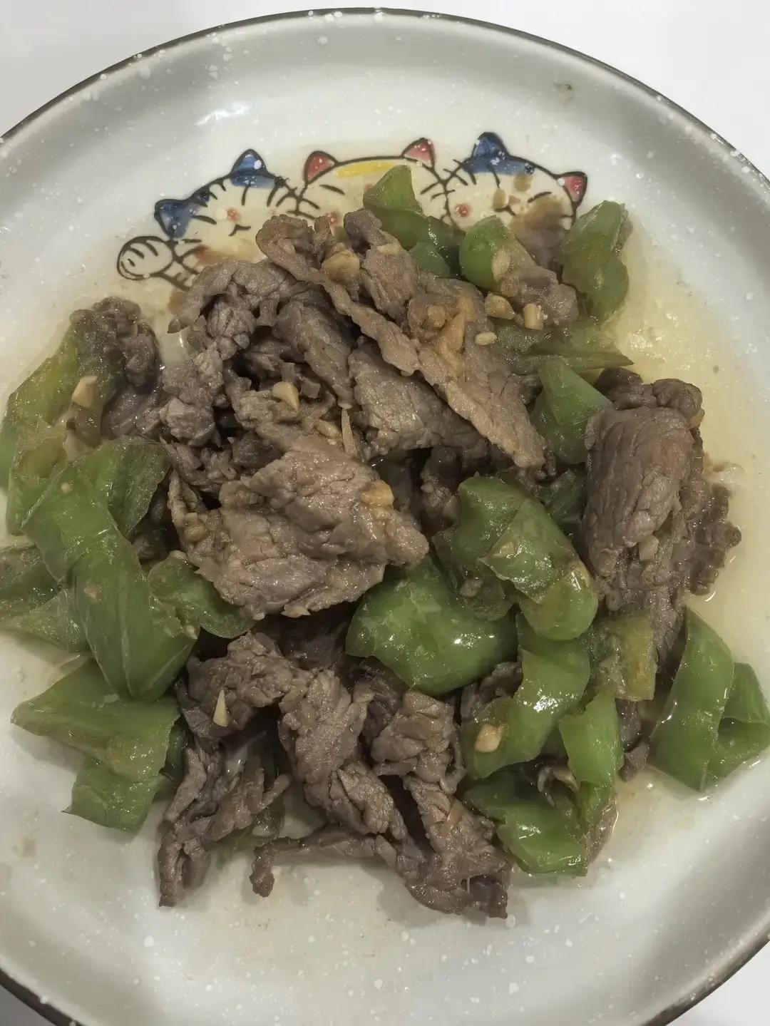 青椒炒牛肉