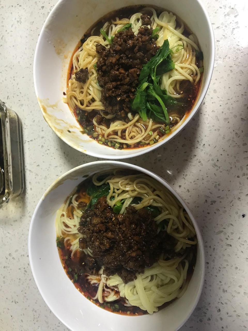 自制杂酱面