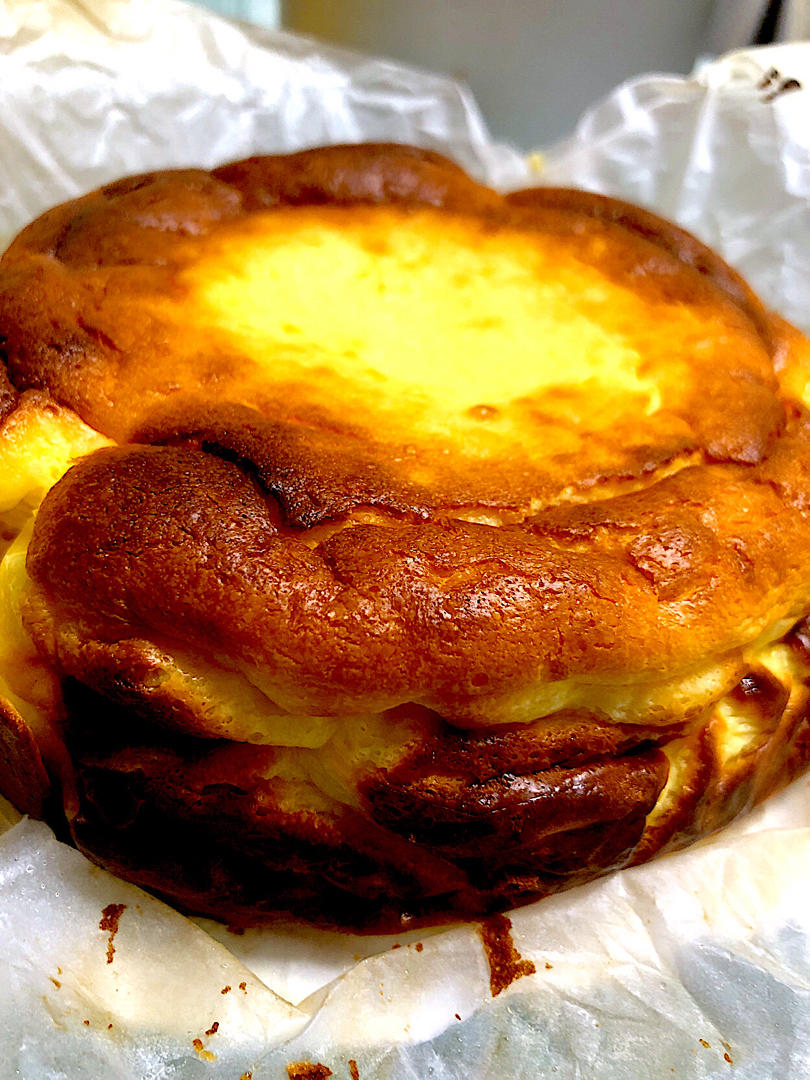 巴斯克芝士蛋糕『最简单的蛋糕』零失败🔥芝士控