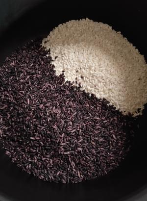 紫米酒酿的做法 步骤1
