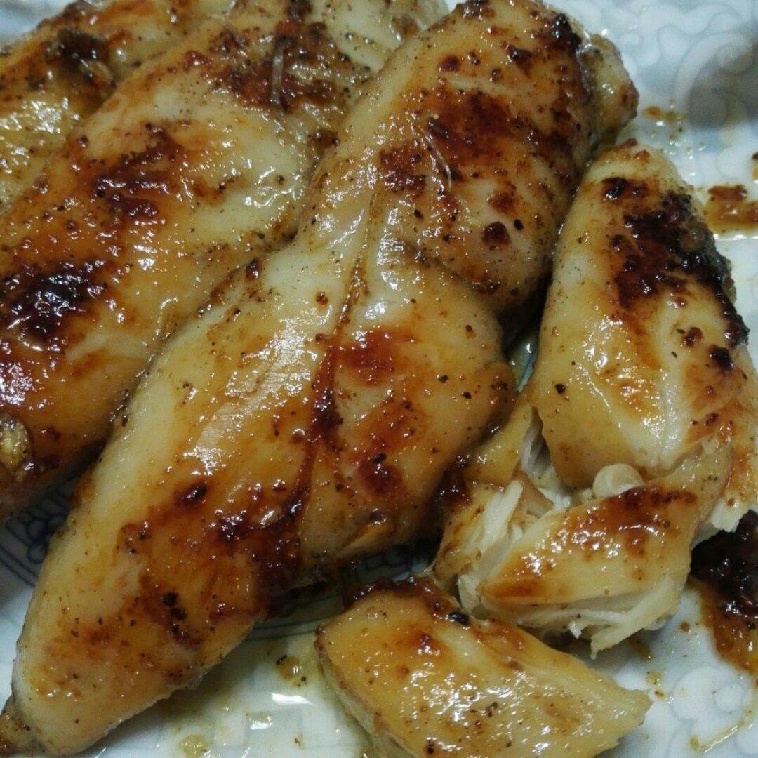 酷炫屌炸天好吃的煎鸡胸肉（香蒜蜂蜜煎鸡胸肉）