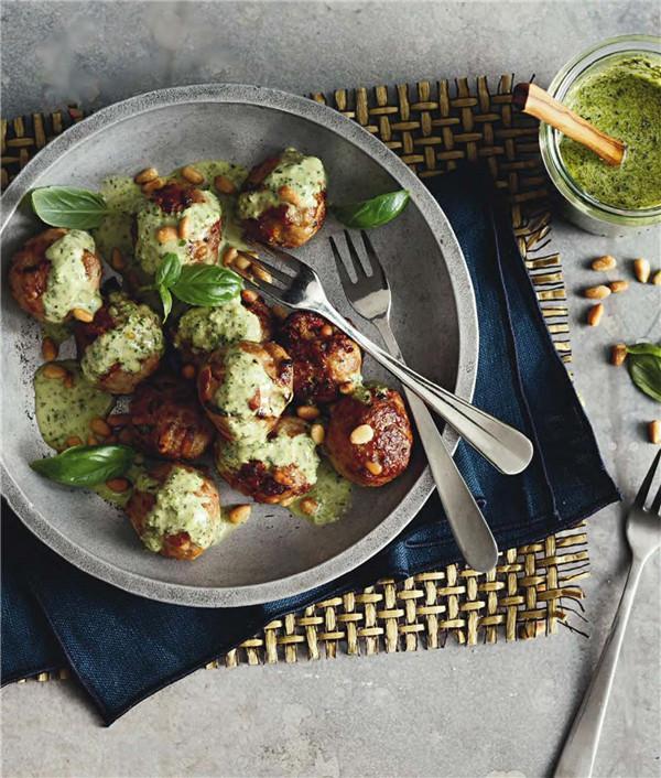 番茄松子肉丸的做法