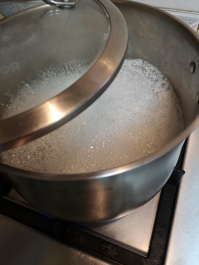 煮白粥（潮汕白粥）的做法 步骤4