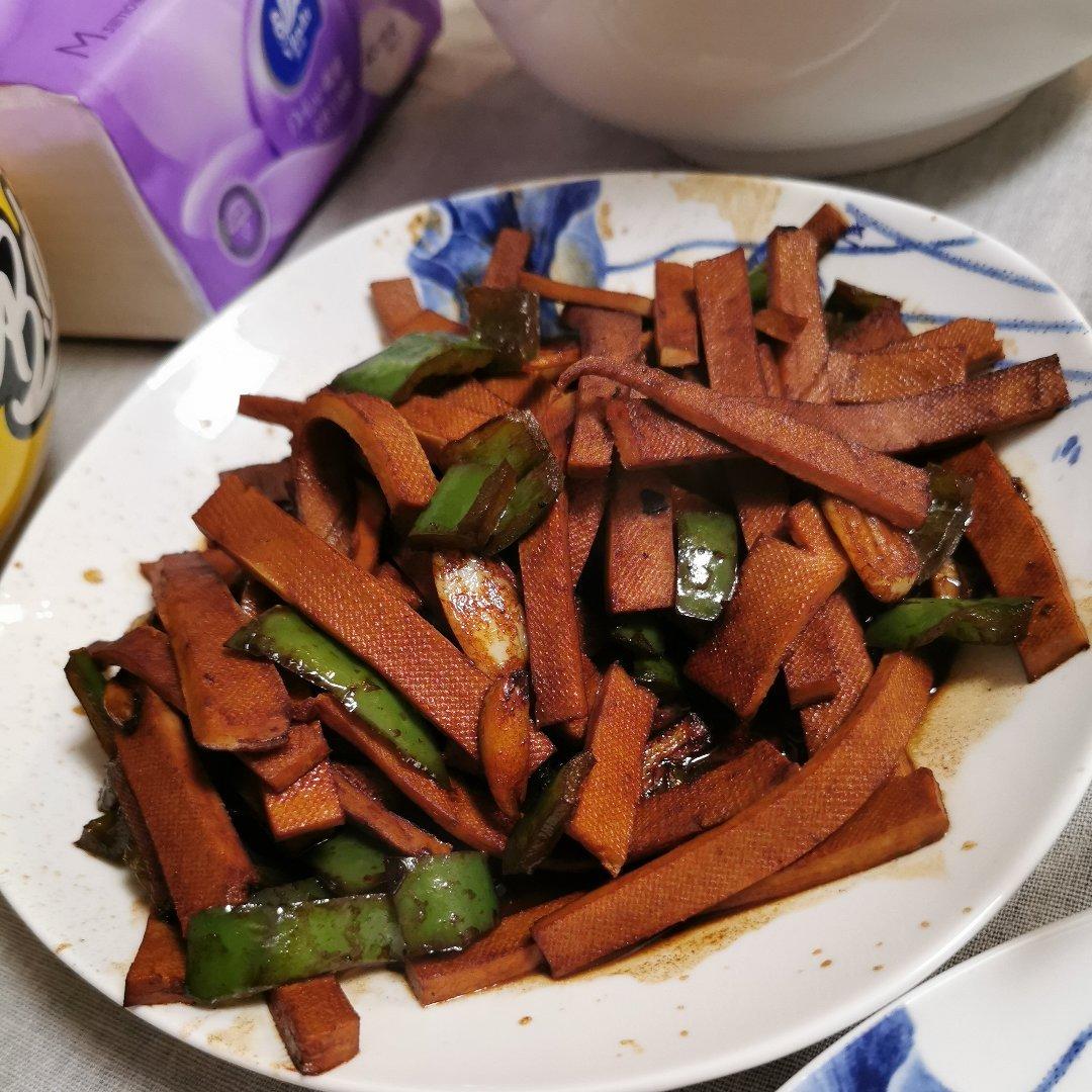 jasmineliu做的辣椒炒酱干