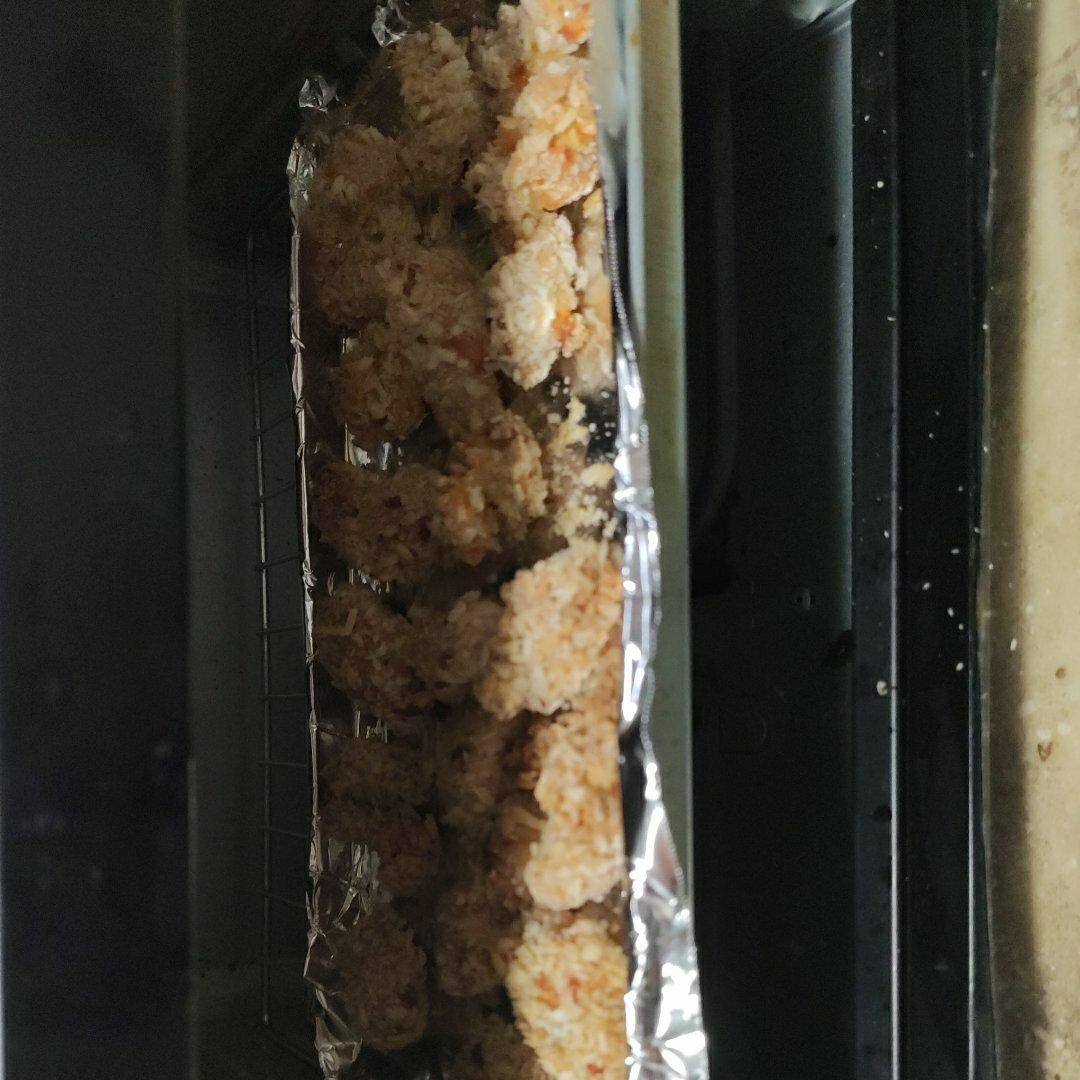 烤箱版劲爆鸡米花，非油炸