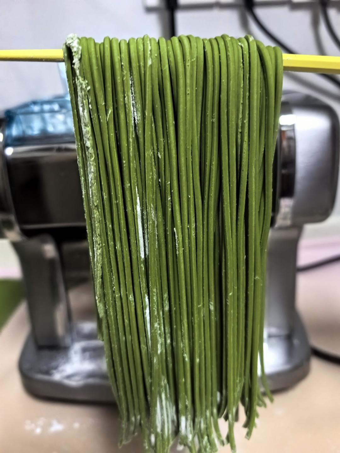 艾草面条