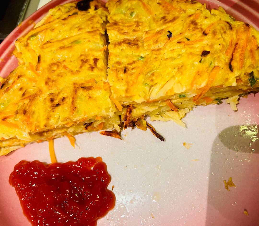 土豆饼(土豆胡萝卜丝饼)