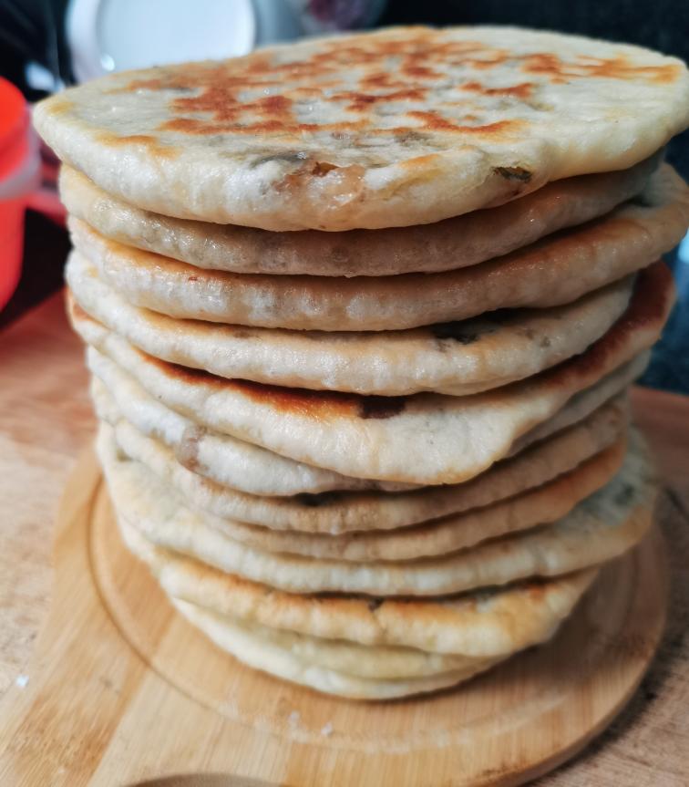 咸菜饼的做法