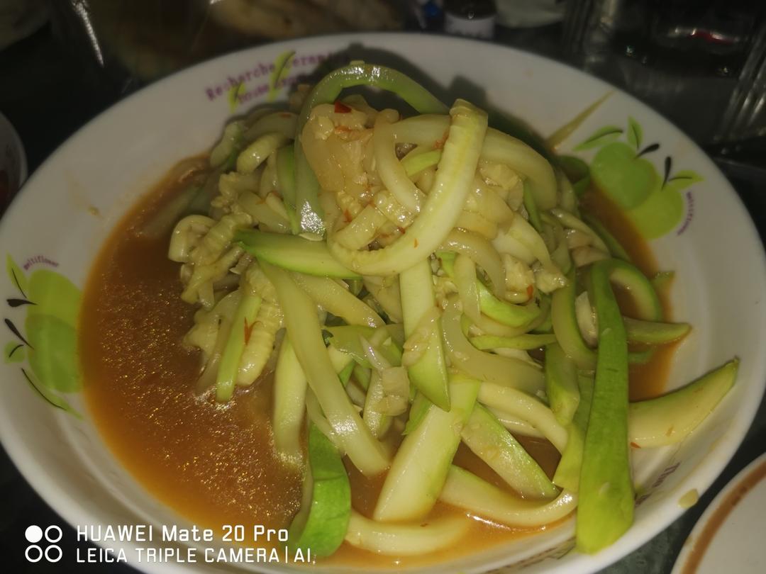 小炒西葫芦