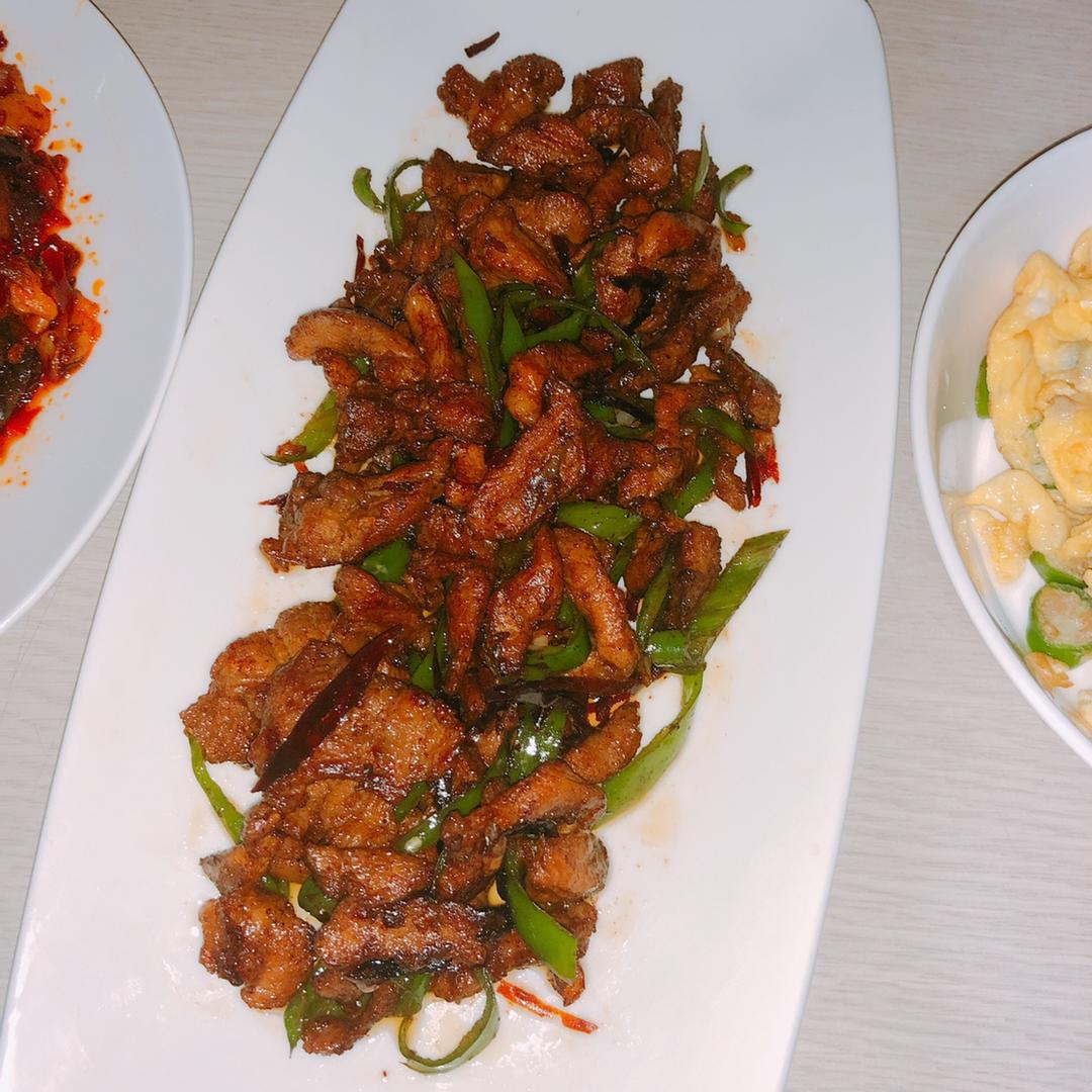青椒炒肉丝