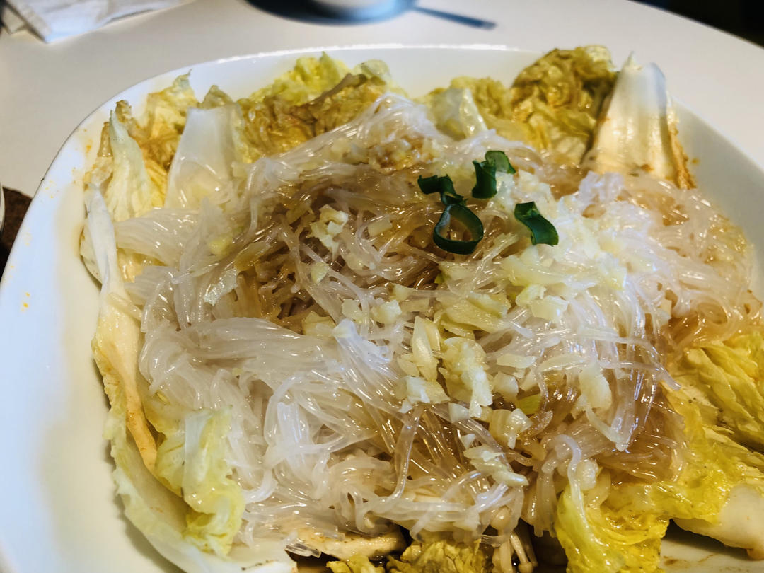 蒜蓉粉丝娃娃菜