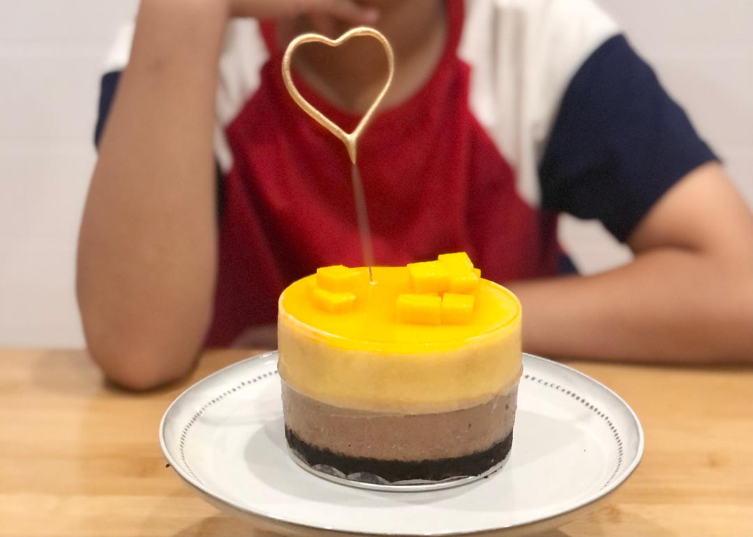 巧克力芒果慕斯