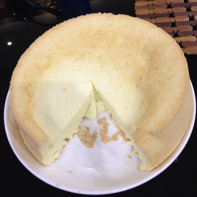 简单好做的8寸戚风蛋糕