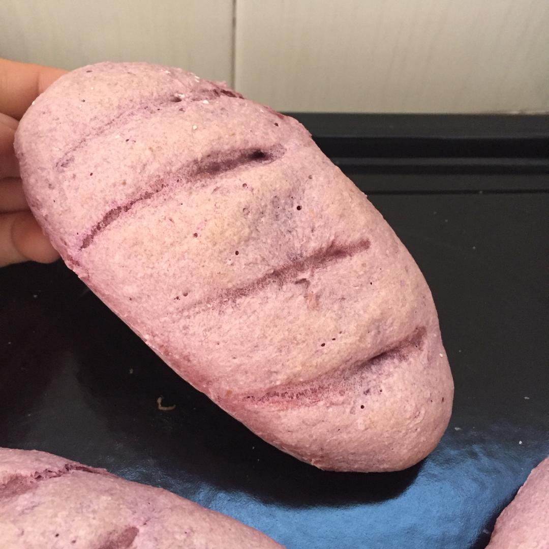 薯你最花心—紫薯无油软面包