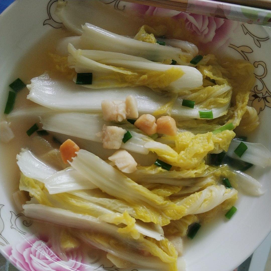 上汤瑶柱娃娃菜