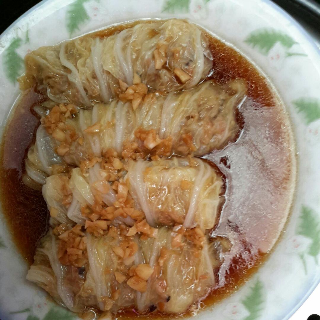 肉酿白菜卷