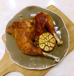 烤箱版窑鸡的做法 步骤13